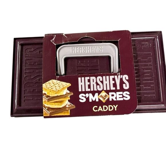 NWOT Hershey's S'mores on the Go Camping Picnic Caddy Portable Storage Container - Picture 8 of 11